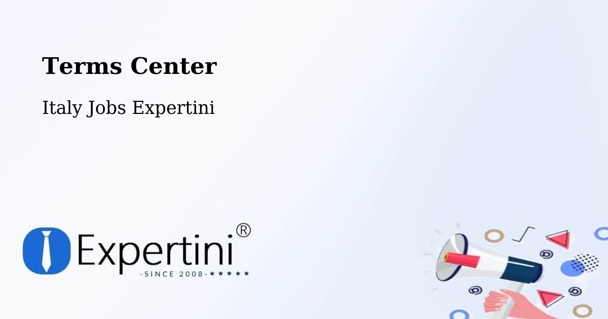 Terms of Service – Caltanissetta - Italy Jobs Expertini